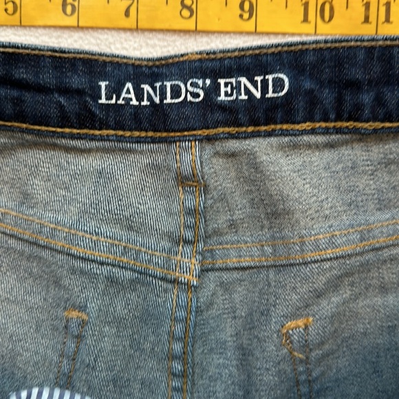 Land's End 10 Bootleg Jeans - Picture 3 of 6